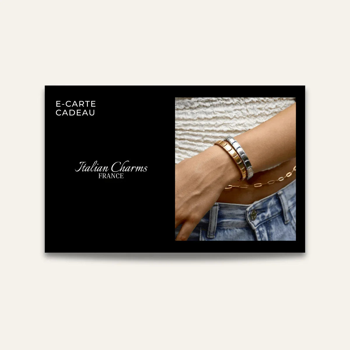 E - Carte Cadeau Italian Charms France - Italian Charms France