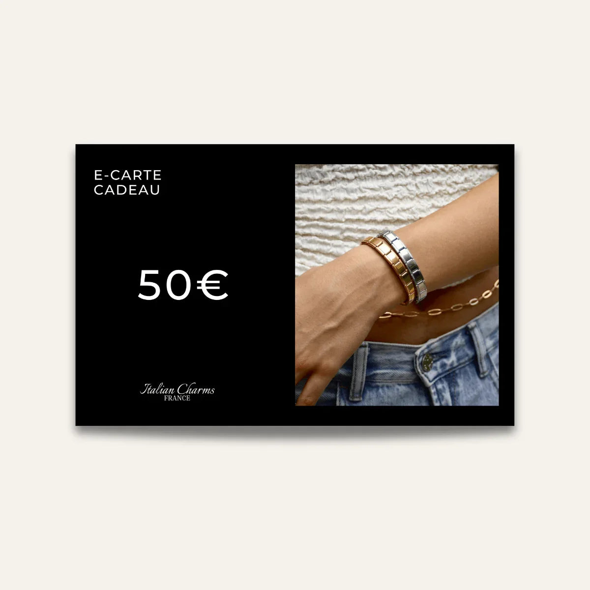 E - Carte Cadeau Italian Charms France - Italian Charms France