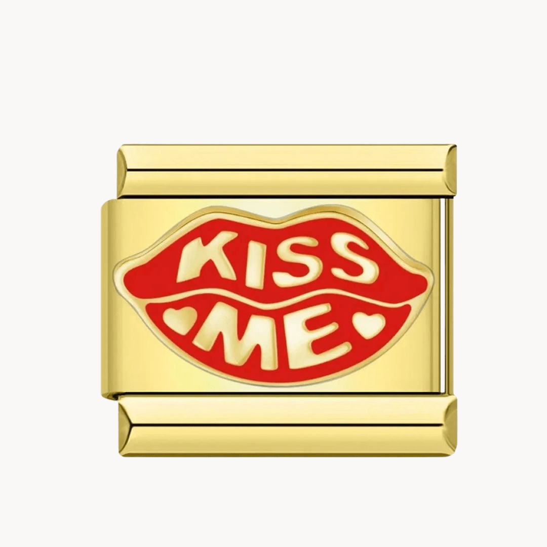 Kiss me or - Italian Charms France