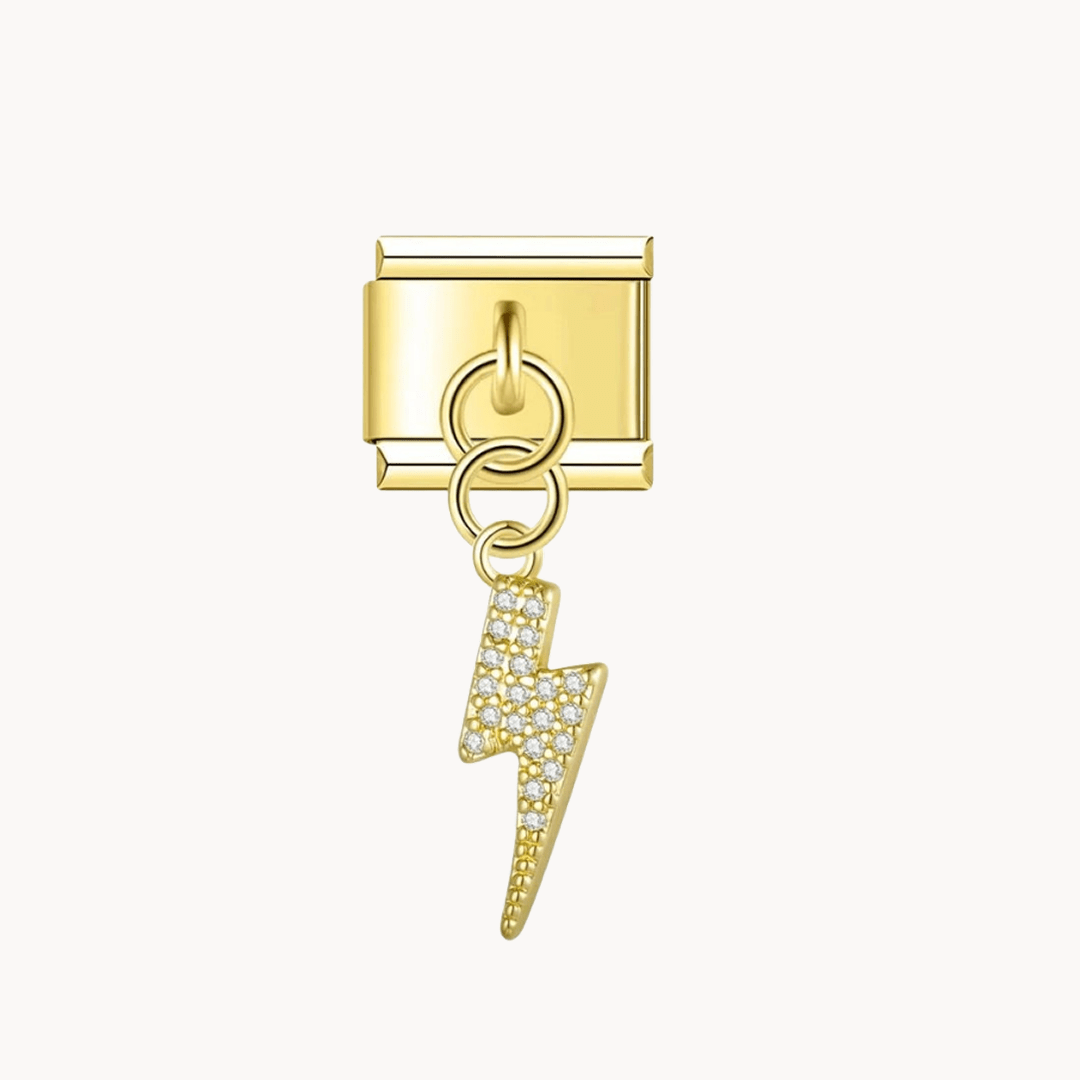 Pendentif éclair - Italian Charms France