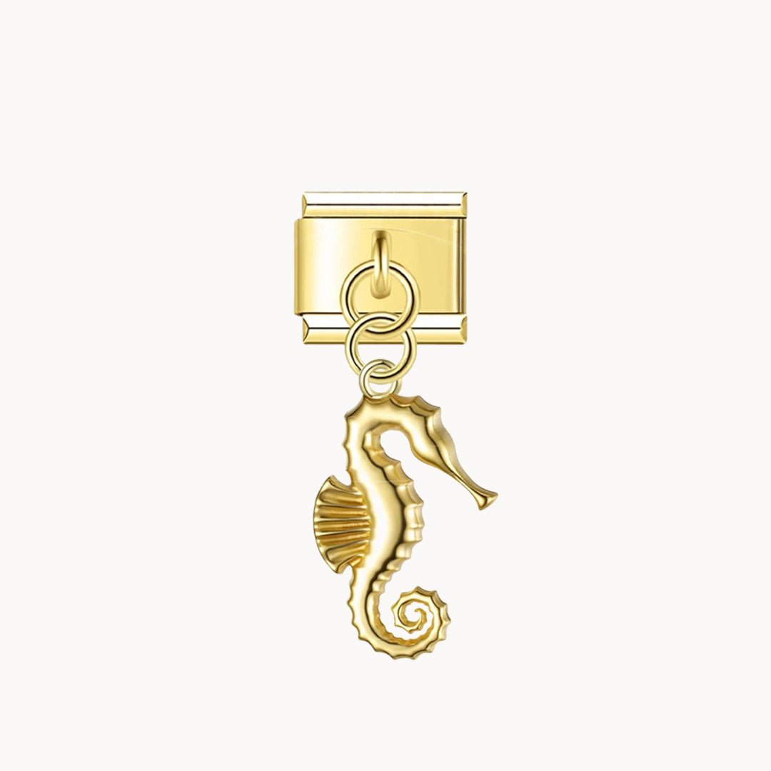 Pendentif hippocampe - Italian Charms France