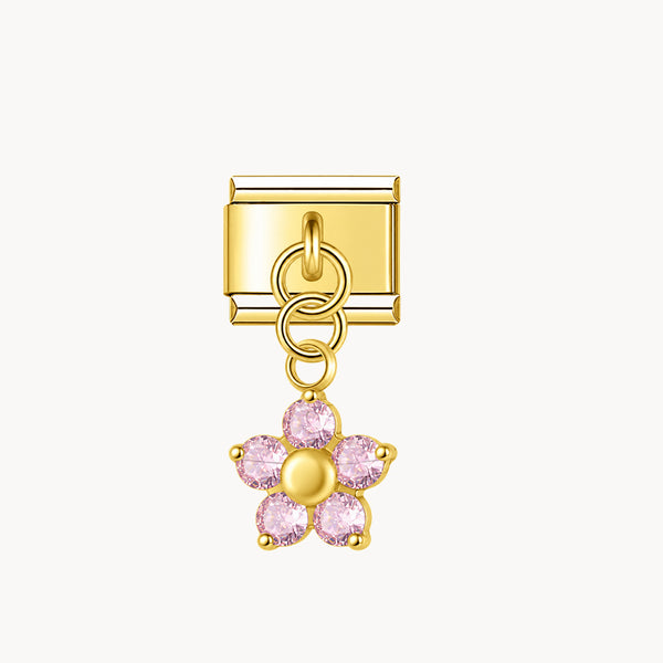 Little Pink Flower Pendant