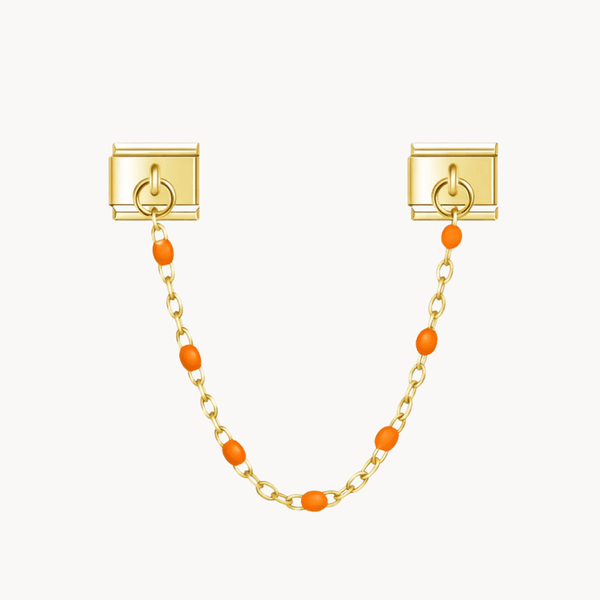 Golden orange chain