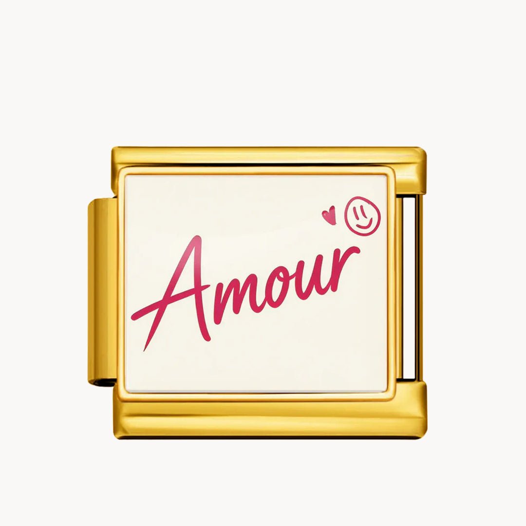Charm amour rouge - Italian Charms France