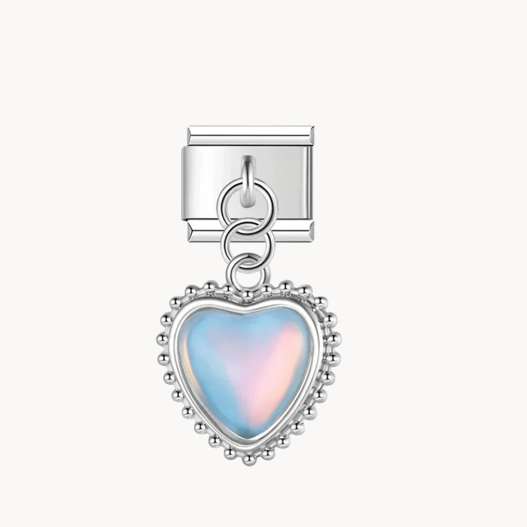 Cœur perle - Italian Charms France