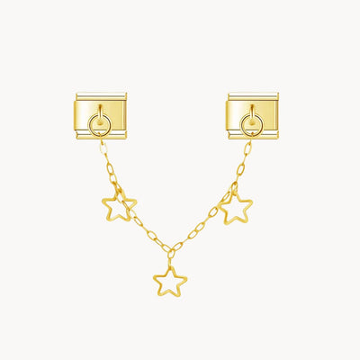 Double charm étoiles - Italian Charms France