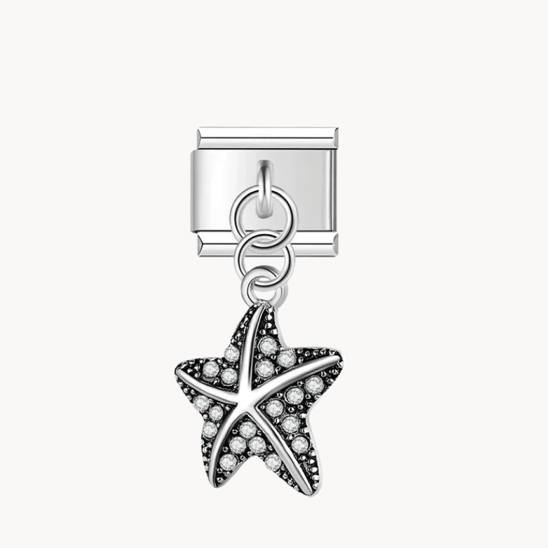 Étoile de mer suspendue - Italian Charms France