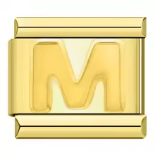 Lettres dorées - Italian Charms France