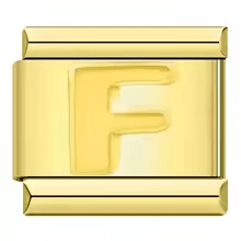 Lettres dorées - Italian Charms France