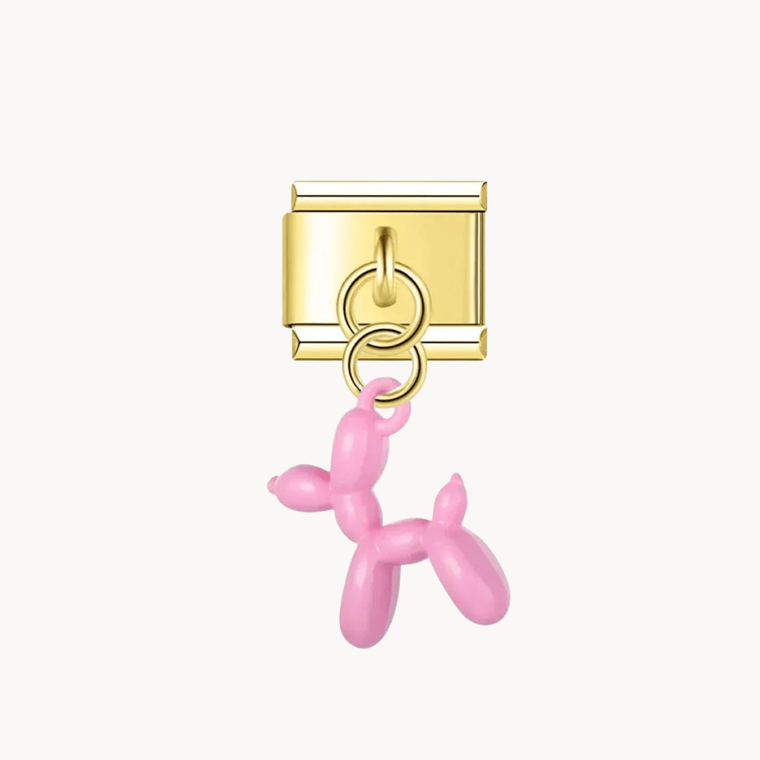 Pendentif chien ballon - Italian Charms France