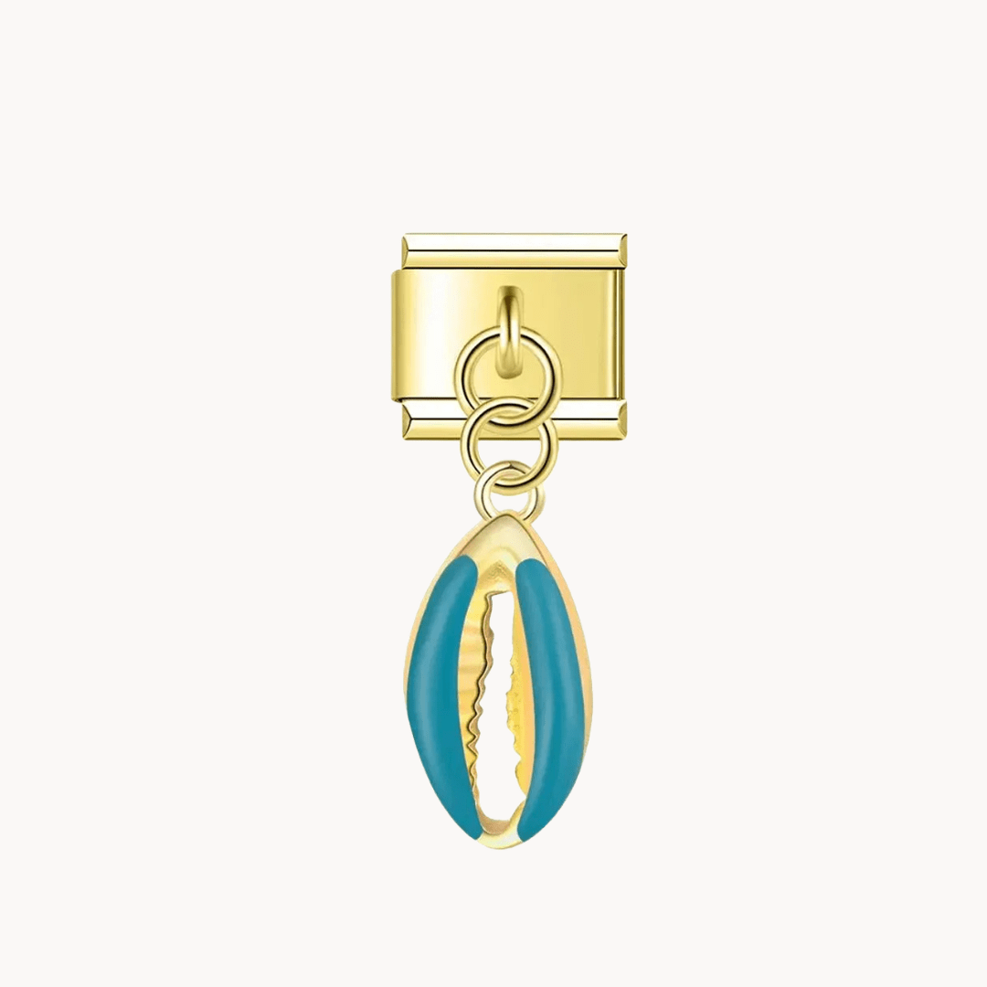 Pendentif coquillage doré (3 couleurs) - Italian Charms France