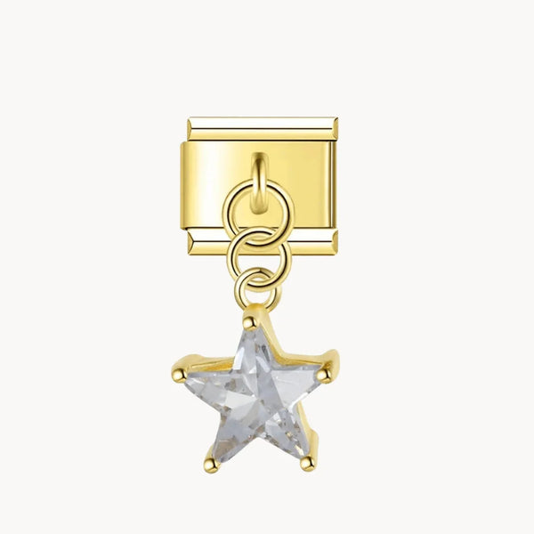 Golden star pendant