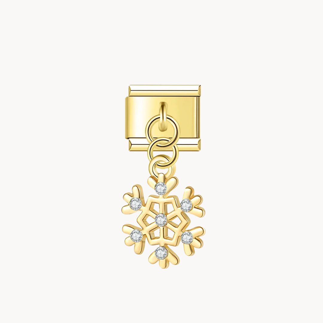 Pendentif flocon de neige - Italian Charms France