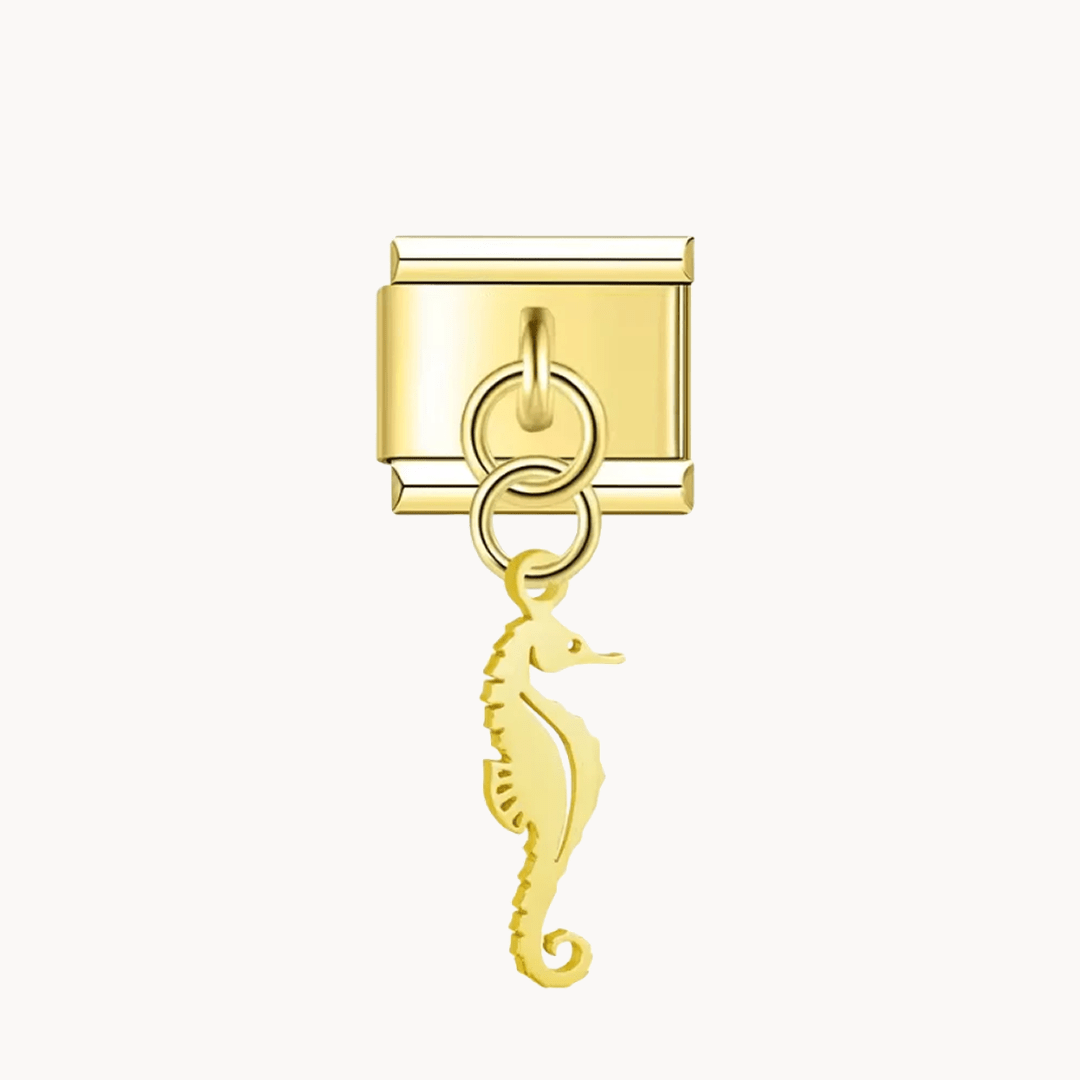Pendentif hippocampe - Italian Charms France