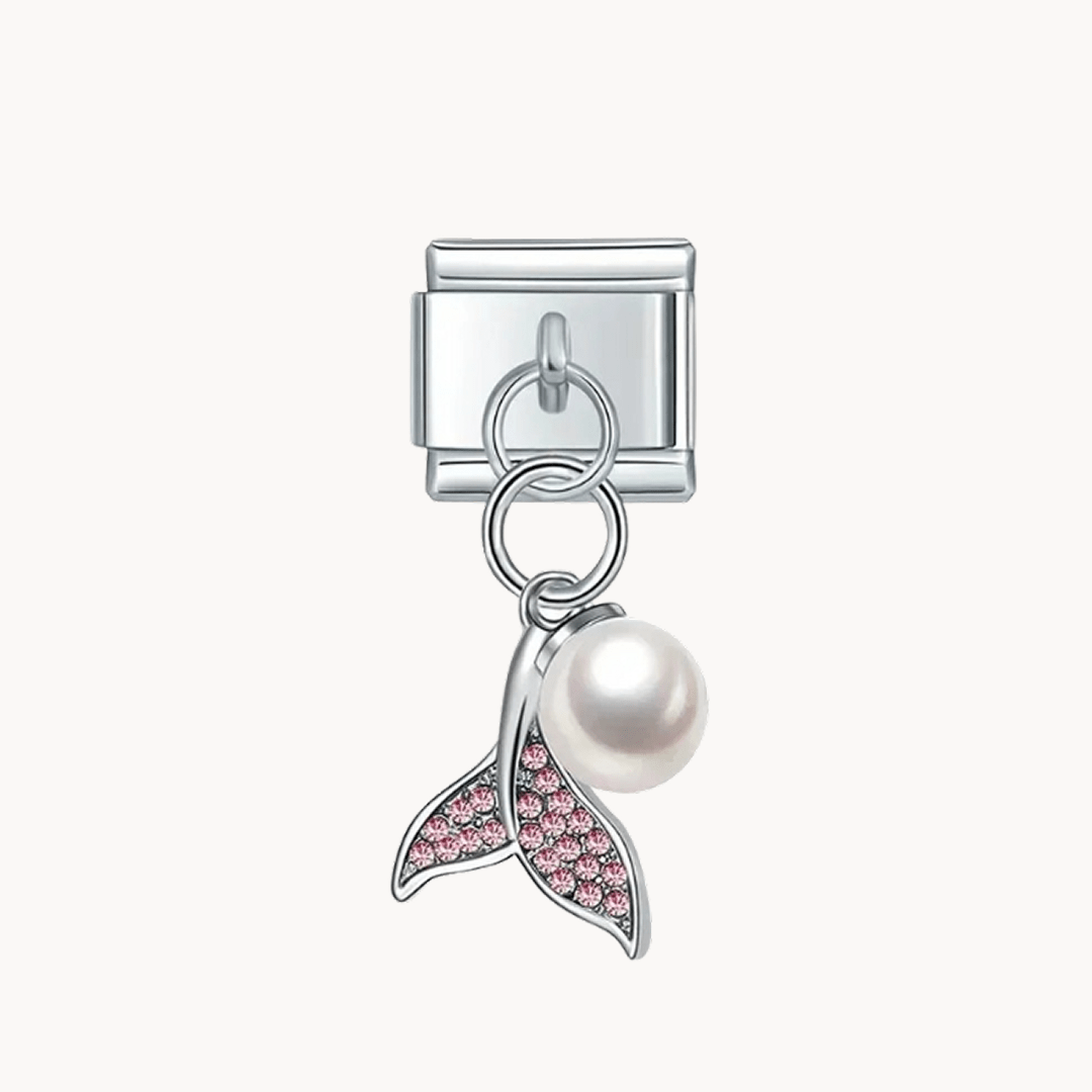 Queue de sirène avec perle - Italian Charms France