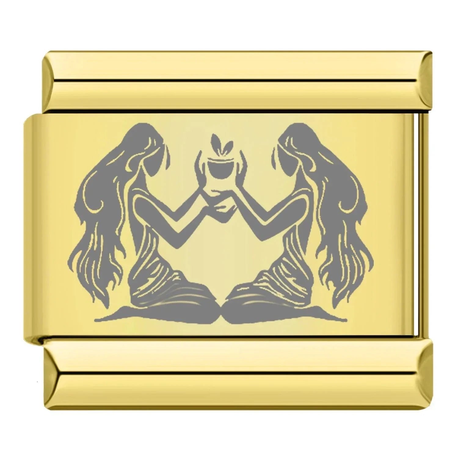 Signe du zodiaque Gémeaux - Italian Charms France