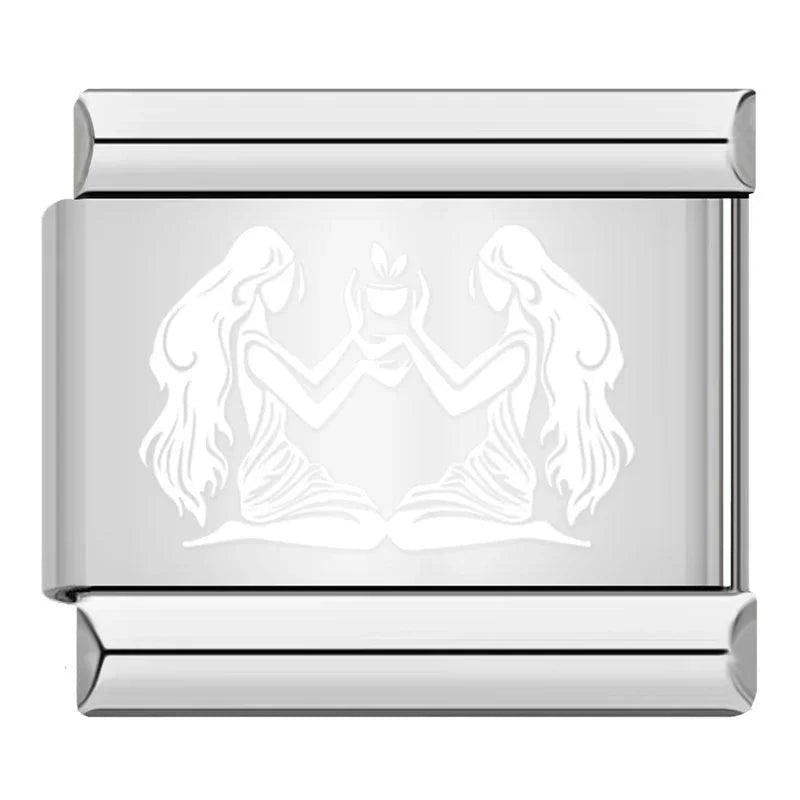Signe du zodiaque Gémeaux - Italian Charms France