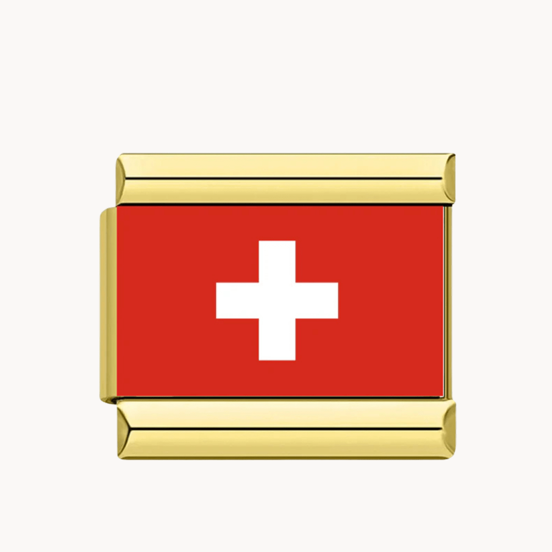 Suisse - Doré - Italian Charms France